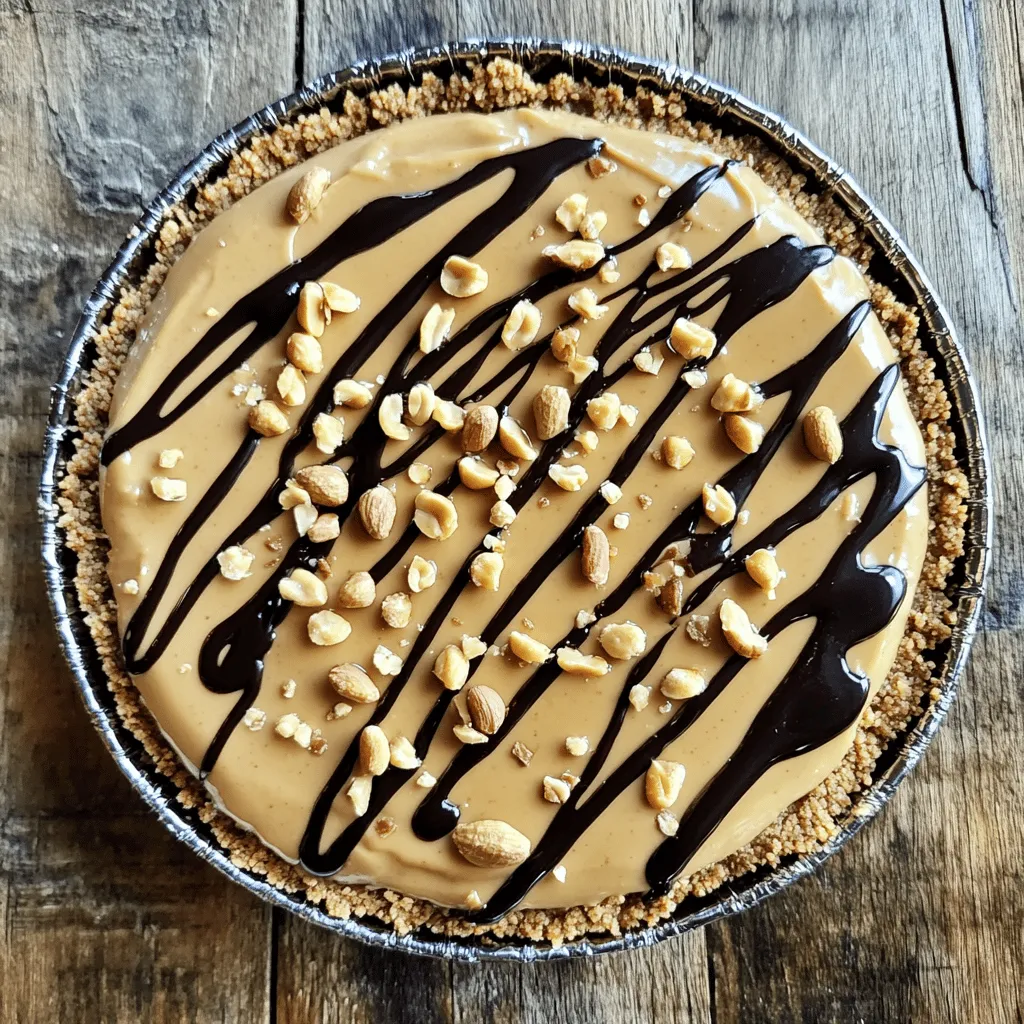 No Bake Peanut Butter Pie Einfaches Rezept zum Genießen