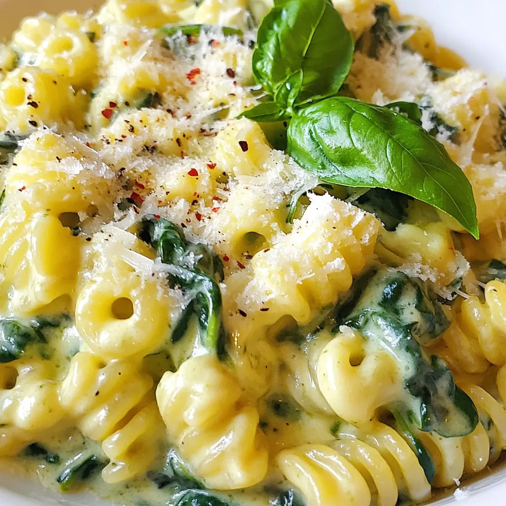Cremige Spinach Artichoke Pasta Genuss für jeden Tag