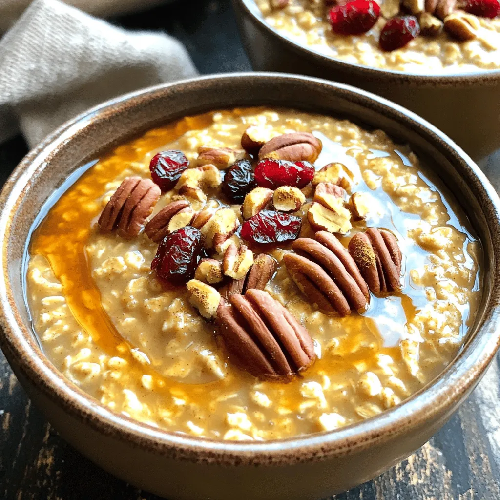 Herzhaft Instant Pot Pumpkin Spice Steel Cut Oats Rezept