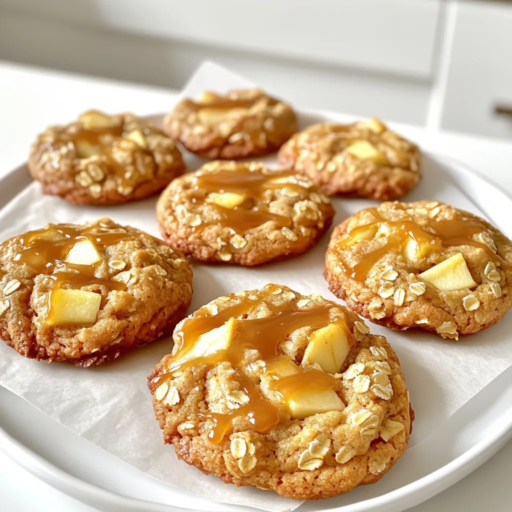 Karamell-Apfelkekse einfach und köstlich genießen