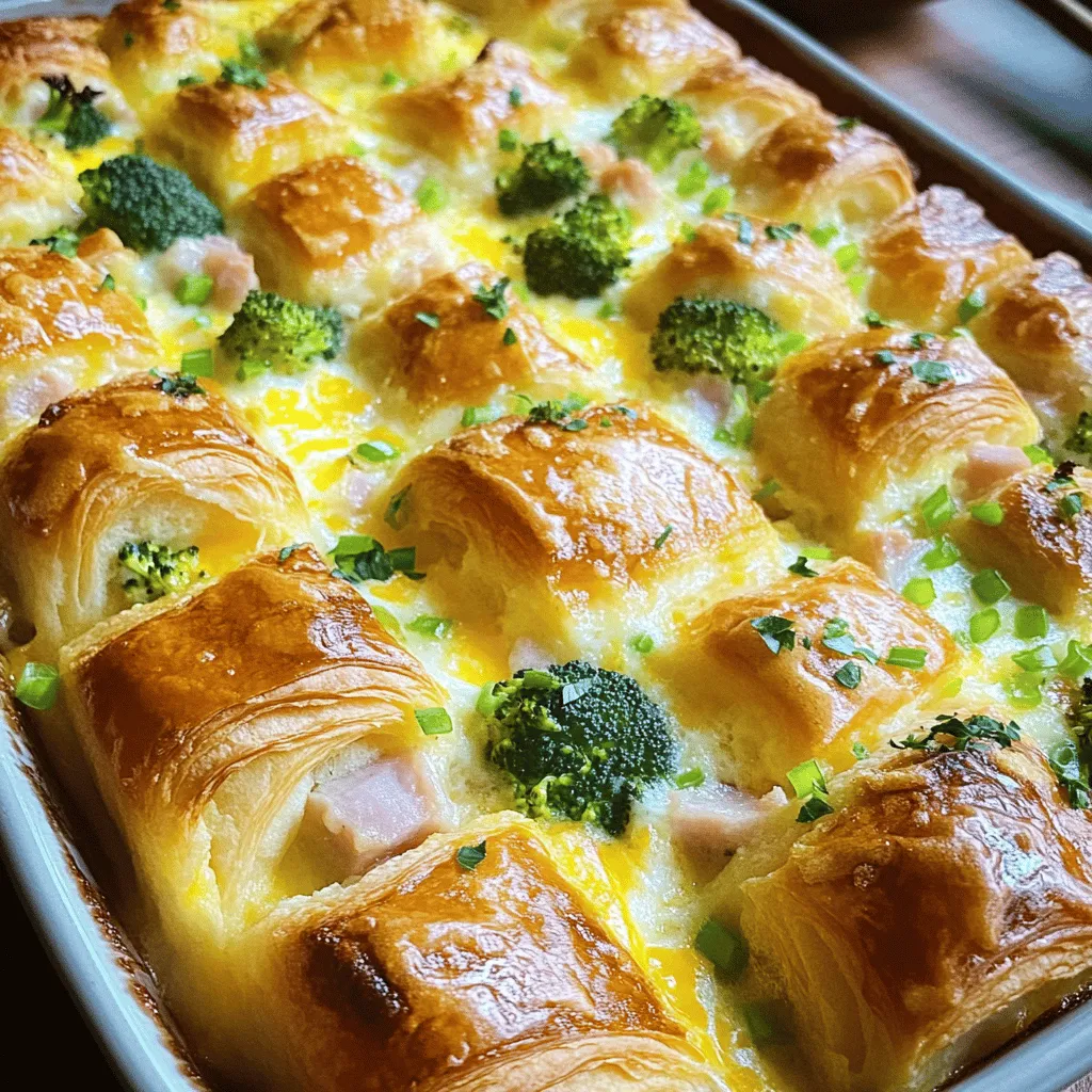 - 4 Croissants, in Stücke zerrissen - 6 Eier - 1 Tasse Milch - 1 Tasse geriebener Käse (z.B. Cheddar oder Mozzarella)