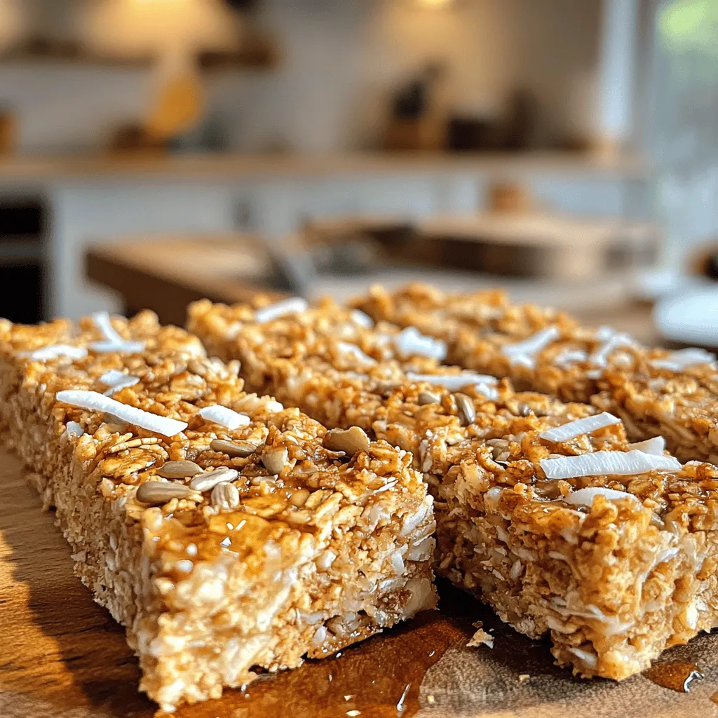 Nussfreie Granola-Riegel einfacher gesund genießen