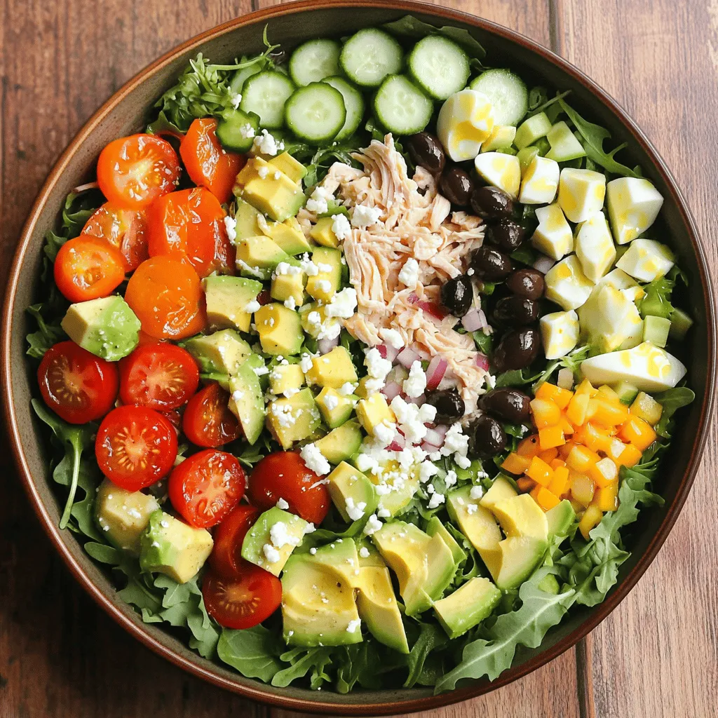 Gesunder Cobb-Salat Nährstoffreicher Genuss für alle
