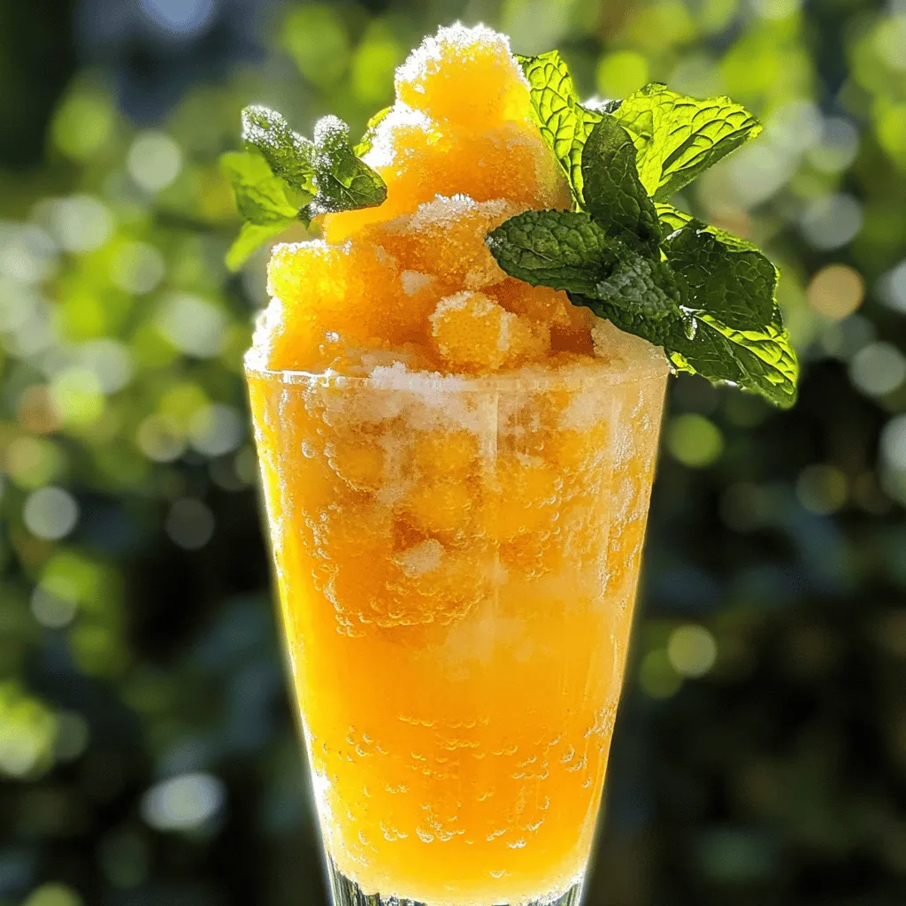 Um das beste Pfirsich-Zitronen-Slush zu machen, brauchst du frische Zutaten. Die Hauptzutaten sind reife Pfirsiche, frischer Zitronensaft, Honig oder Agavendicksaft, Eiswürfel und Wasser. Die Pfirsiche sollten reif sein, damit sie süß und saftig sind. Frischer Zitronensaft bringt die perfekte Säure ins Spiel.