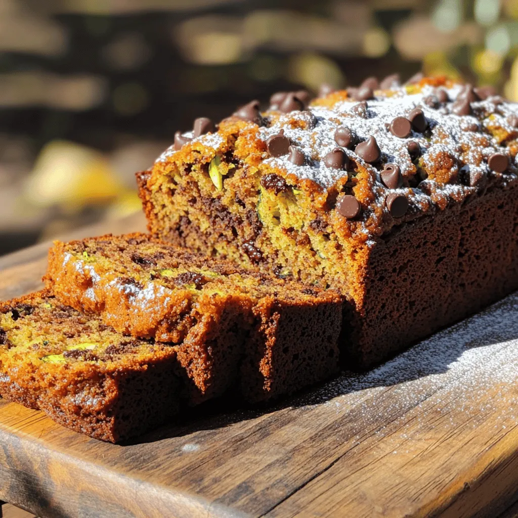 Schokoladenstückchen Zucchini-Brot Saftig und Lecker