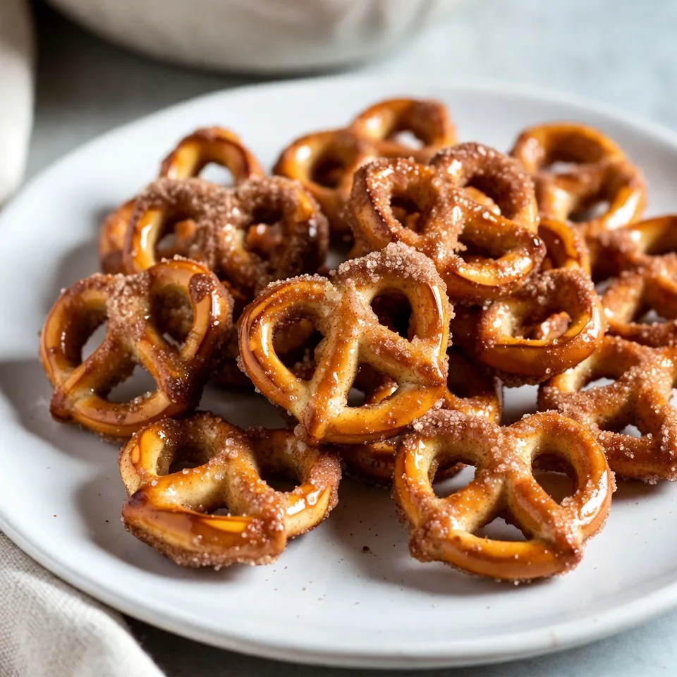 Cinnamon Sugar Pretzel Bites Köstliche Snack-Idee