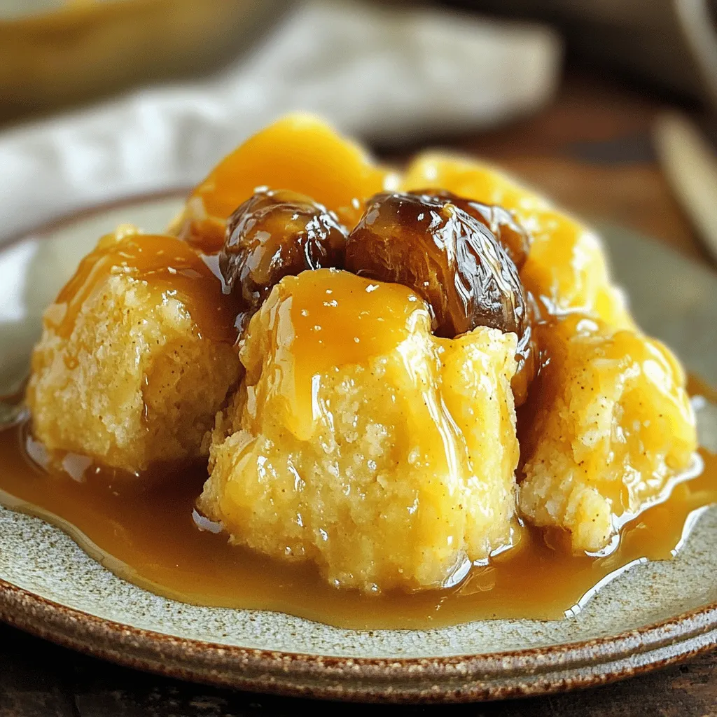 - 200 g Medjool-Datteln, entkernt und grob gehackt - 150 g brauner Zucker - 100 g Butter, weich - 2 große Eier - 200 ml Vollmilch - 200 g Mehl - 2 TL Backpulver - 1 TL Vanilleextrakt - Eine Prise Salz - 100 g Karamellsoße zum Servieren