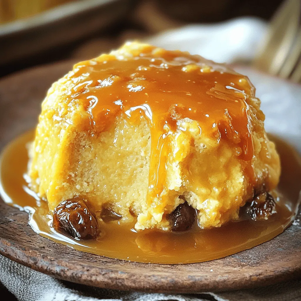 Süßer Toffee-Pudding Einfach und Lecker Zubereiten