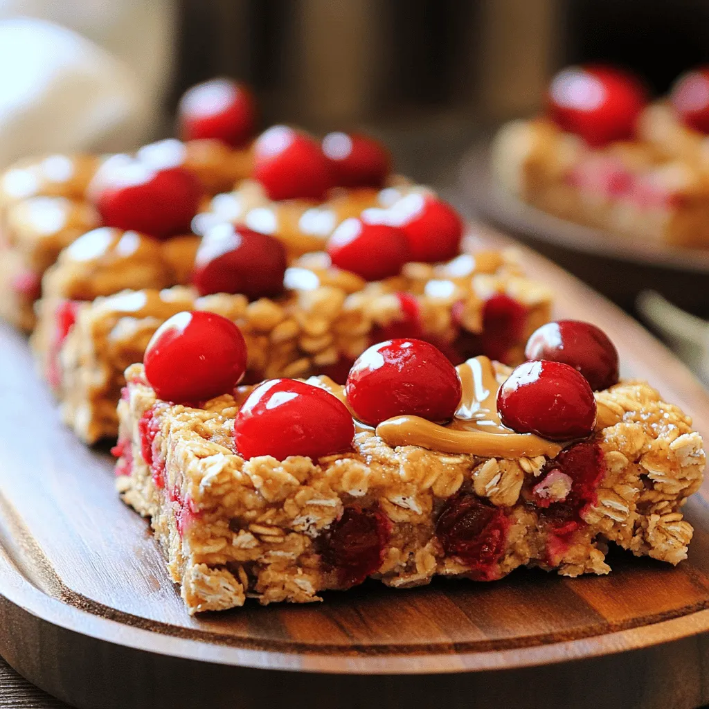 Cherry Almond Protein Bars Kraft und Genuss vereint