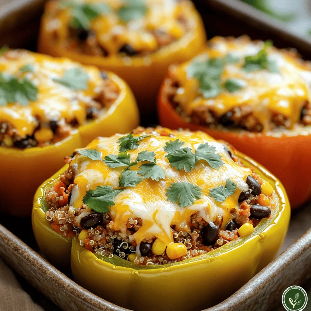 Cheesy Taco Stuffed Peppers Leckeres Gericht Rezept