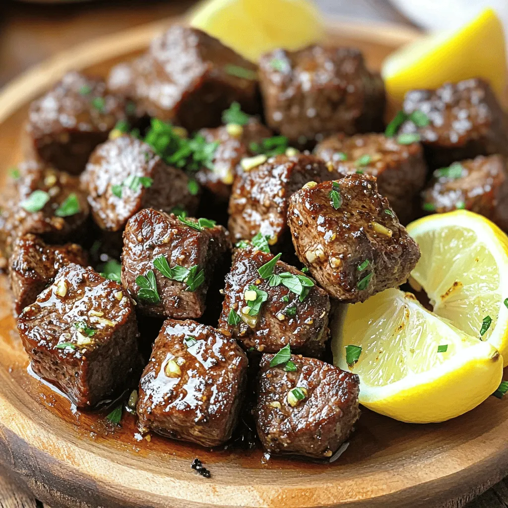 Cajun Garlic Butter Steak Bites Einfach und Köstlich