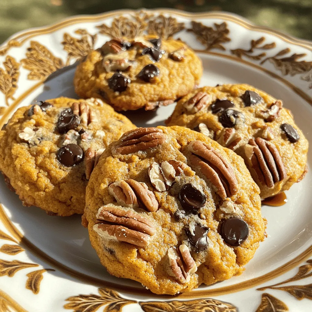 Köstliche Maple Pecan Pumpkin Frühstückskekse
