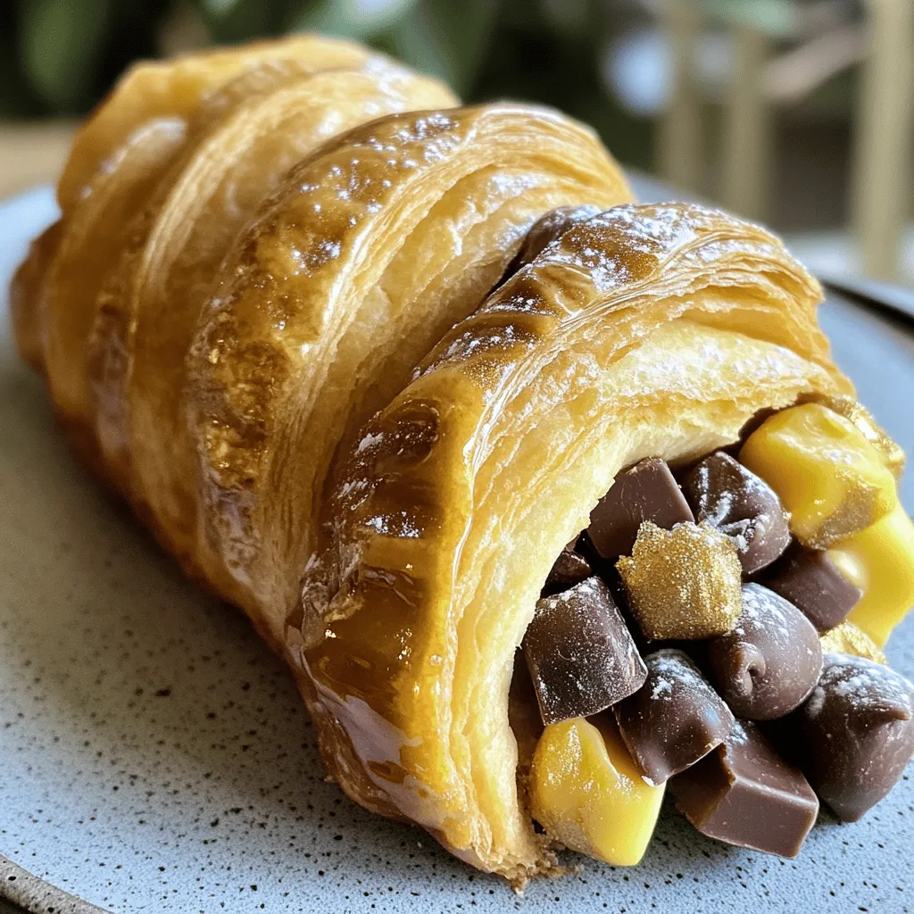 Das Le Crookie Rezept kombiniert zwei beliebte Snacks: Cookies und Croissants. Es ist ein einfaches und kreatives Rezept, das viele begeistert. Die Hauptzutat ist Blätterteig. Dieser sorgt für eine knusprige und luftige Textur. Die Schokoladenstückchen geben jedem Bissen eine süße Note.