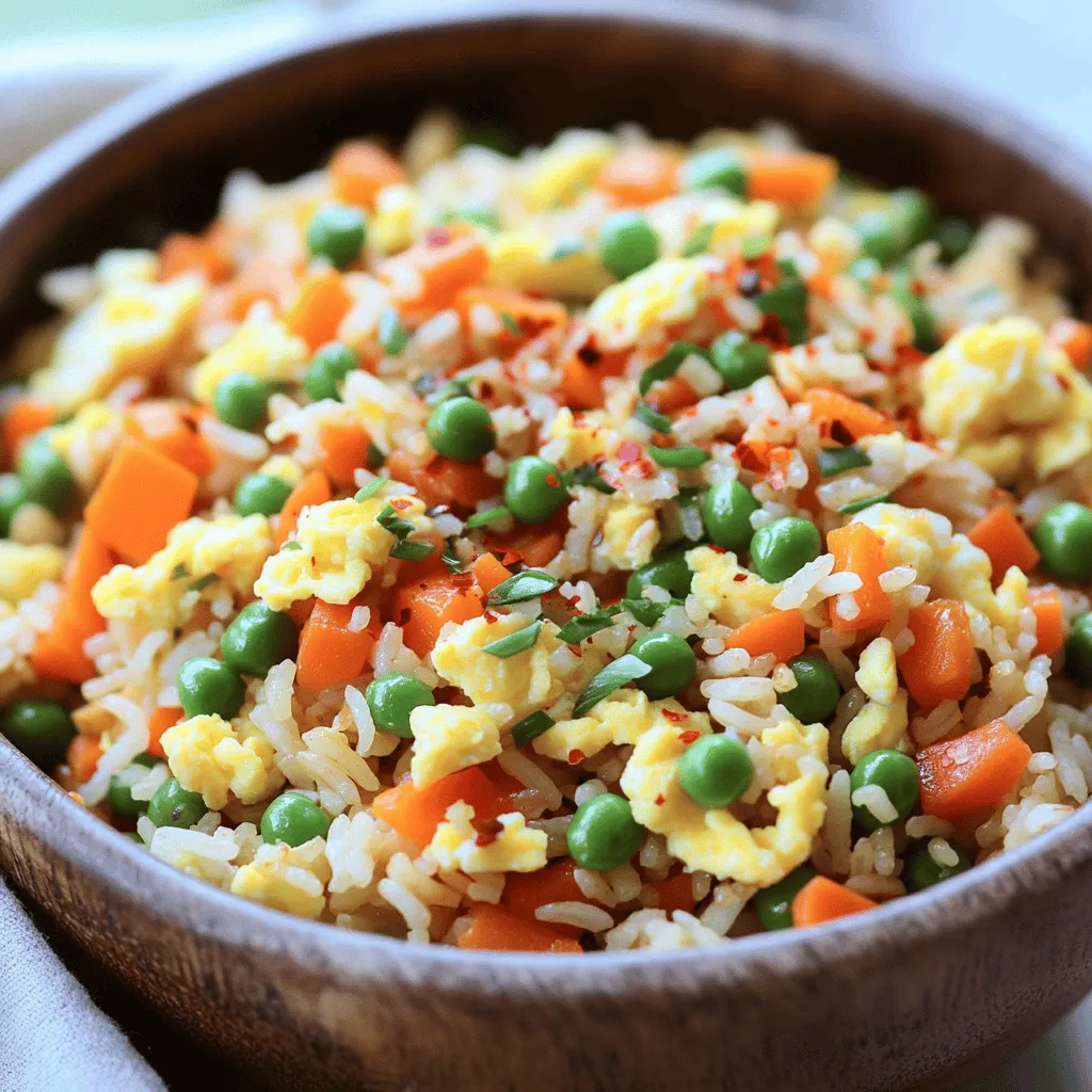 Einfaches Gemüse-Pfannenreis Schnelles und Leckeres Rezept