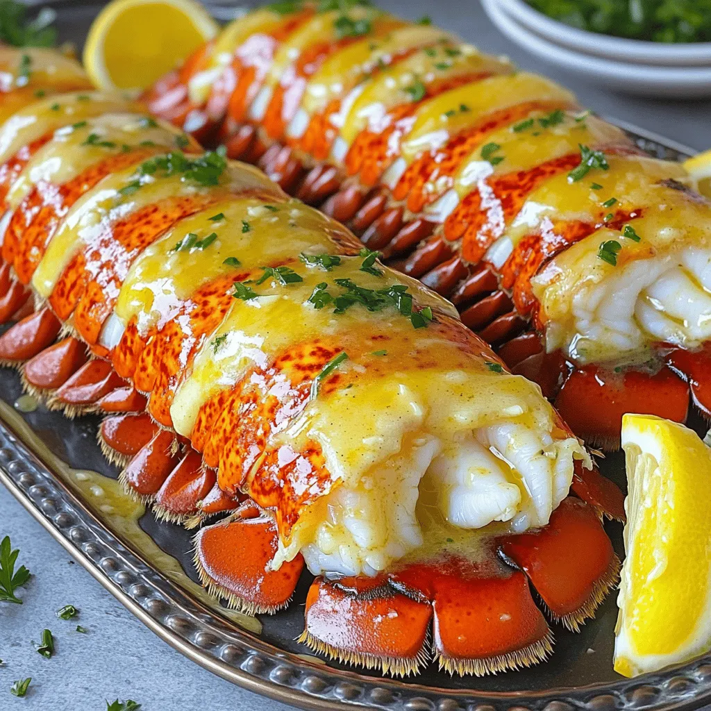 Knoblauch-Butter Hummerschwänze Leckeres Rezept