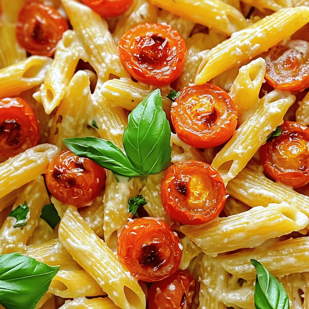 Cremige Rösttomaten-Pasta für genussvolle Momente