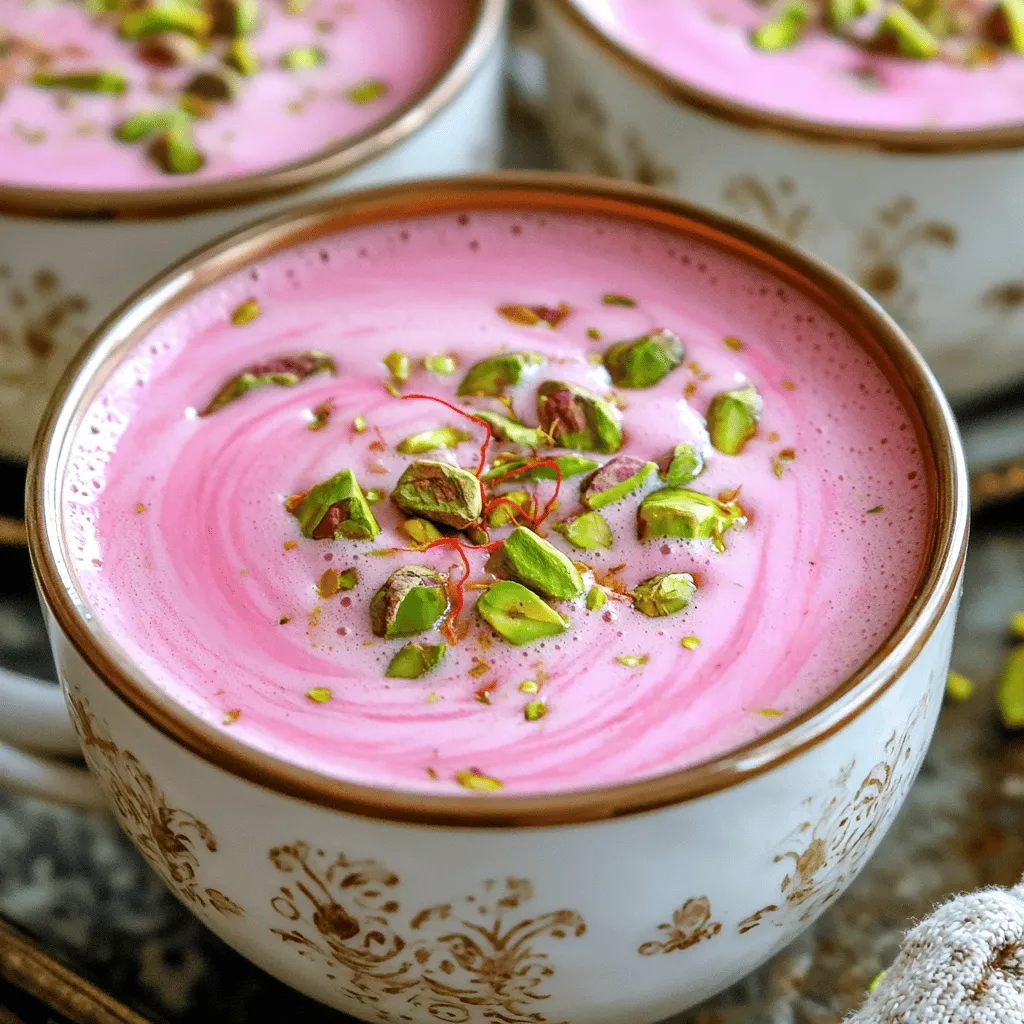 Kashmiri Pink Chai Rezept für perfekten Genuss