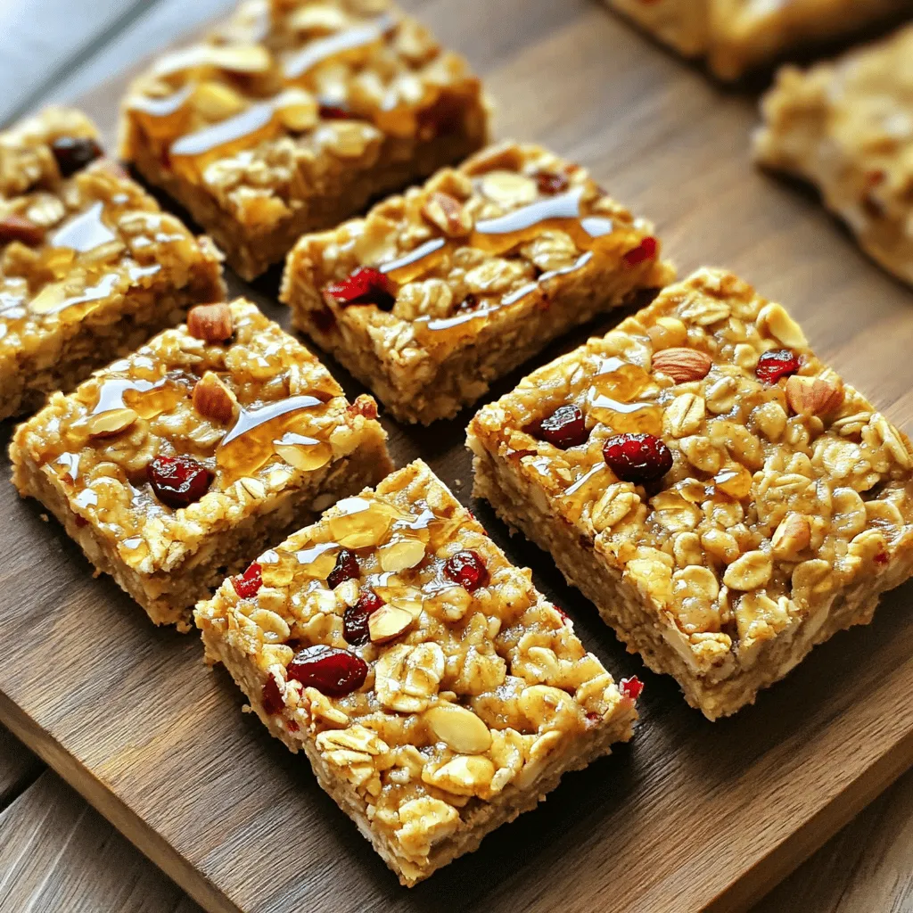 Gesunde Haferflocken Frühstücksriegel leicht gemacht