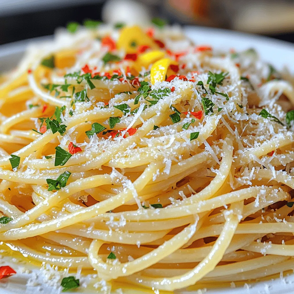 Leckere Spaghetti Aglio e Olio Schnell und Einfach