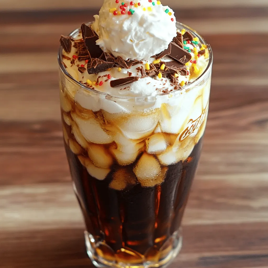 Um das Viral Fluffy Coke Rezept zu machen, benötigst du einige einfache Zutaten. Du brauchst eine Dose Coca-Cola, schwere Sahne, Puderzucker und Vanilleextrakt. Eiswürfel sind auch wichtig, um dein Getränk kühl zu halten. Du kannst auch Schlagsahne und Schokoladenraspeln oder Streusel für die Dekoration verwenden.