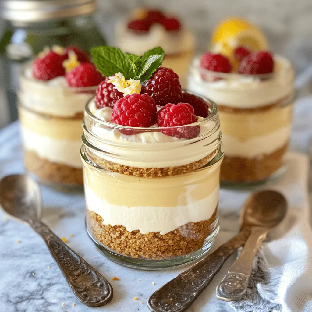 No-Bake Cheesecake Jars Frisch und Einfach Genießen