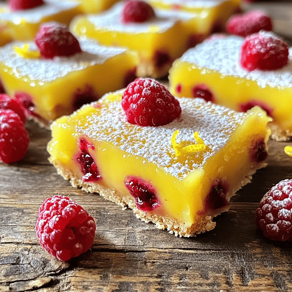Raspberry Lemonade Bars Frisch und Fruchtig Genießen