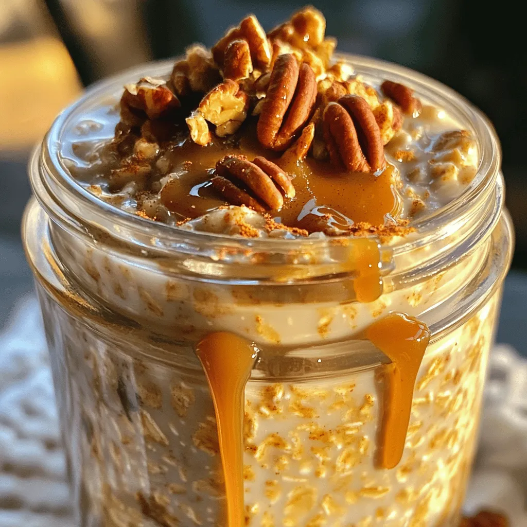 Caramel Macchiato Overnight Oats Einfache Rezeptidee