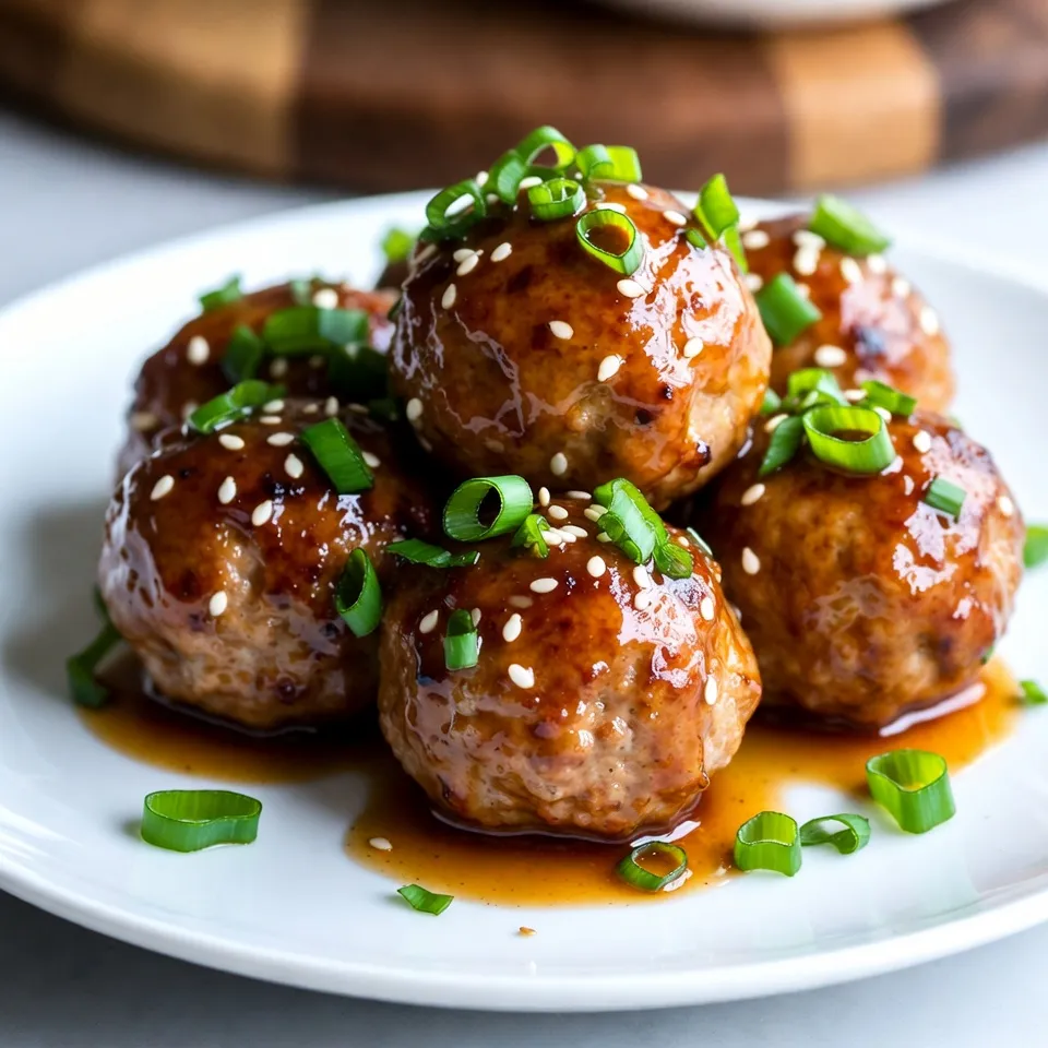 Spicy Honey Garlic Meatballs Einfaches Rezept zum Genießen