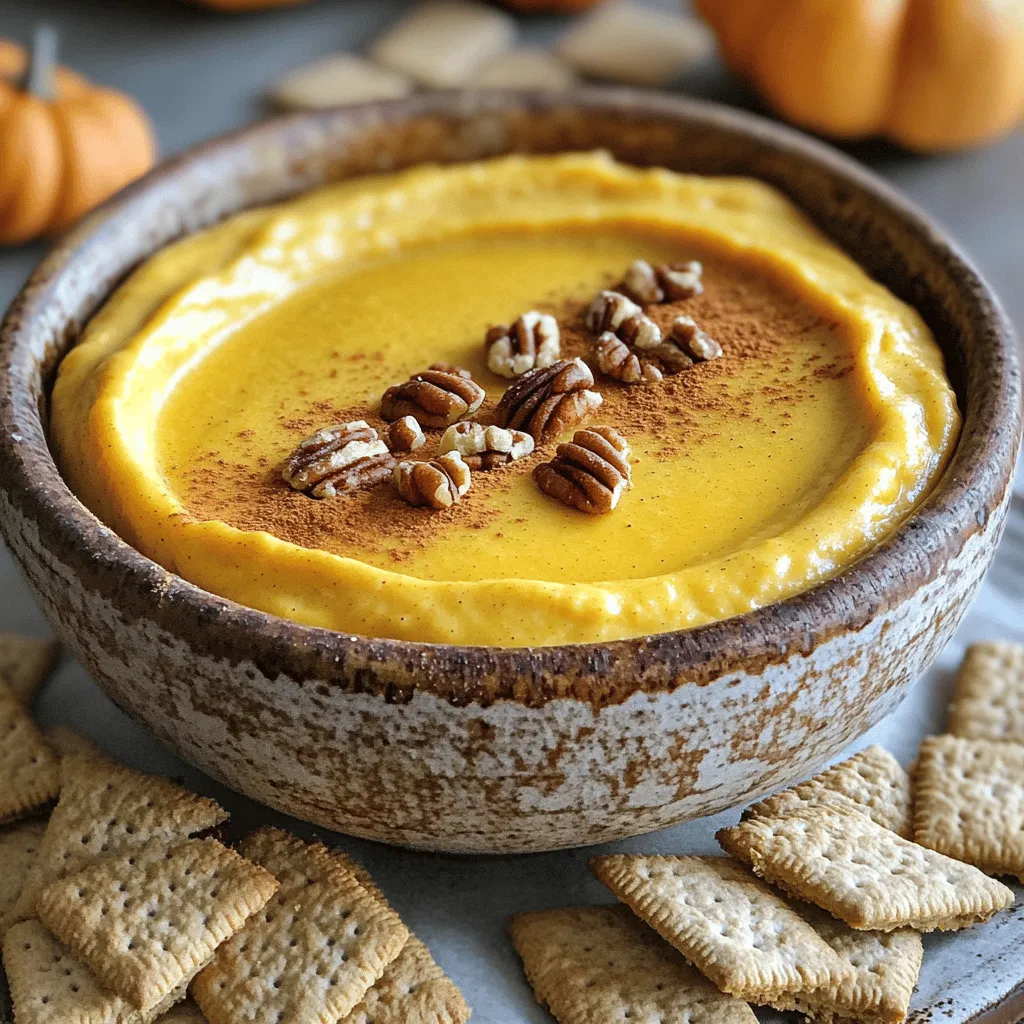 Pumpkin Spice Cheesecake Dip Verführerische Herbstleckerei