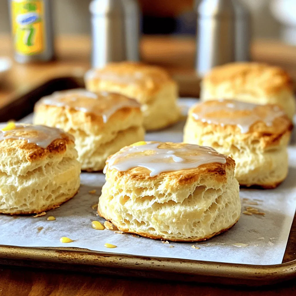 Für diese 7Up Biscuits benötigst du einige einfache Zutaten. Diese sind: