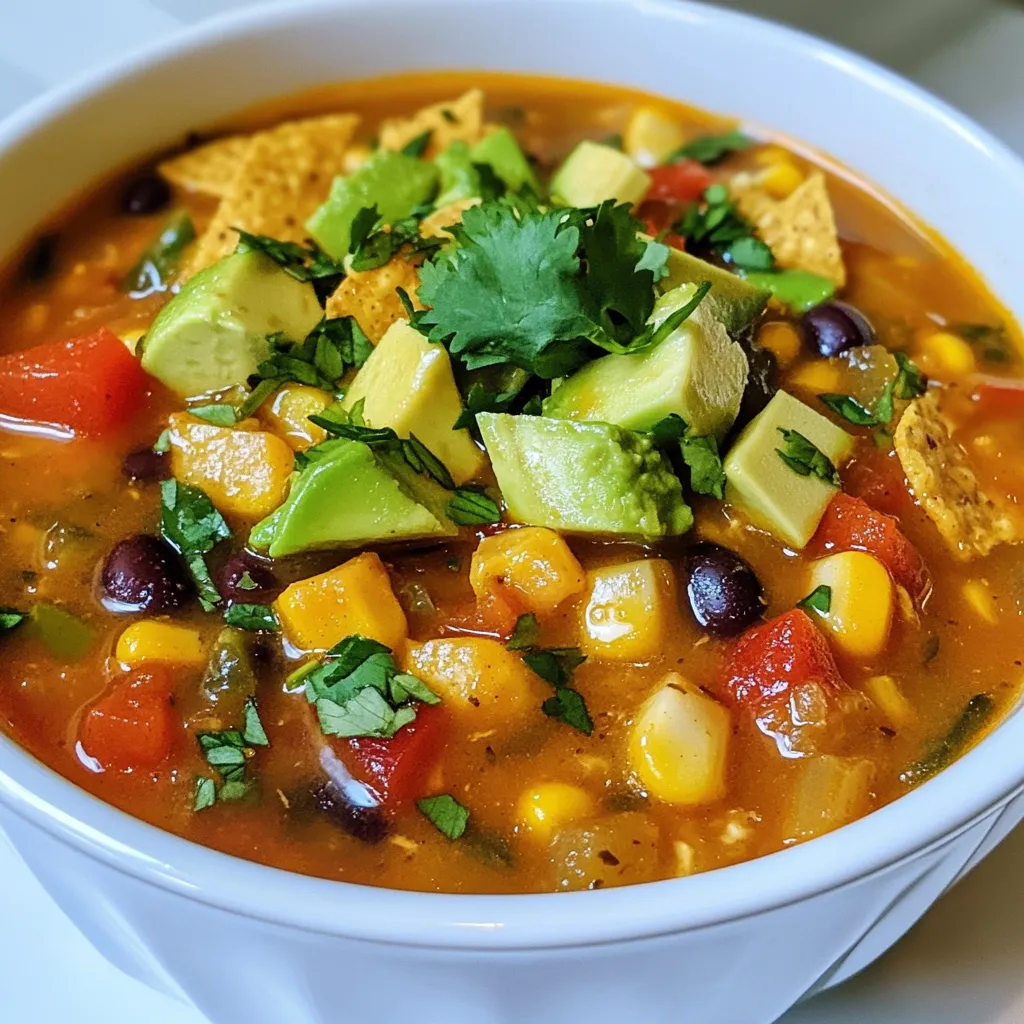Jalapeño Lime Chicken Soup Frisch und Würzig Genießen