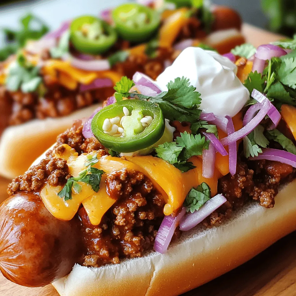 Chili Dog Craze Würzige Bissen für Deinen Tag