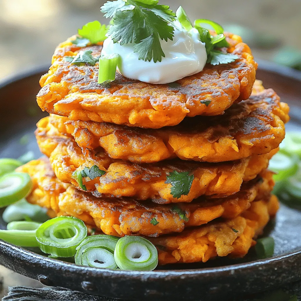 Gluten-Free Sweet Potato Fritters Einfach und Lecker
