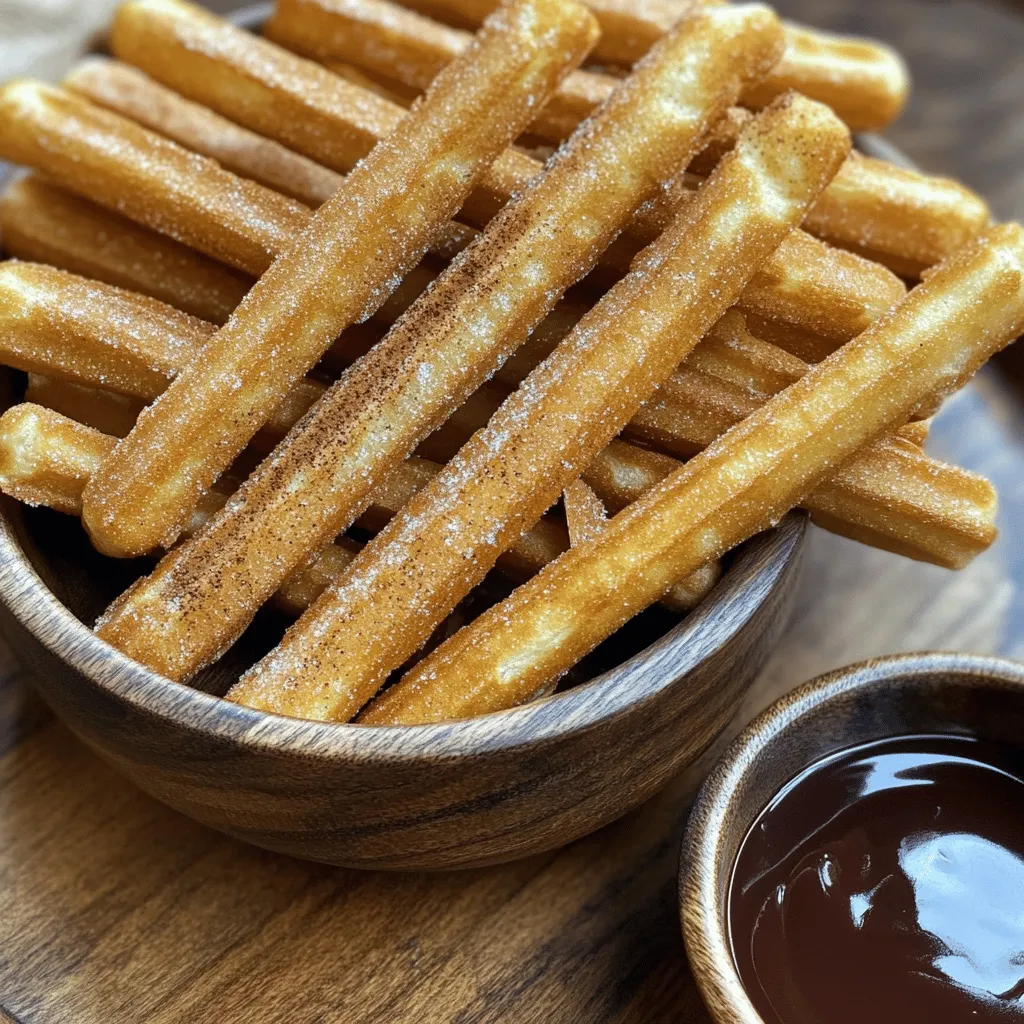 Churro Waffelstäbchen köstlich und einfach zubereiten