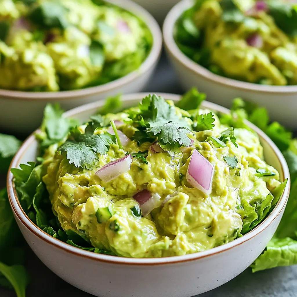 Avocado Lime Tuna Salad Köstlich und Gesund Genießen
