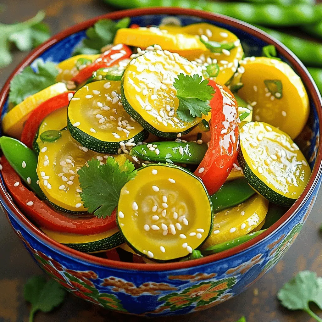 Sommergemüse Fiesta Pfanne Einfaches und Knackiges Gericht