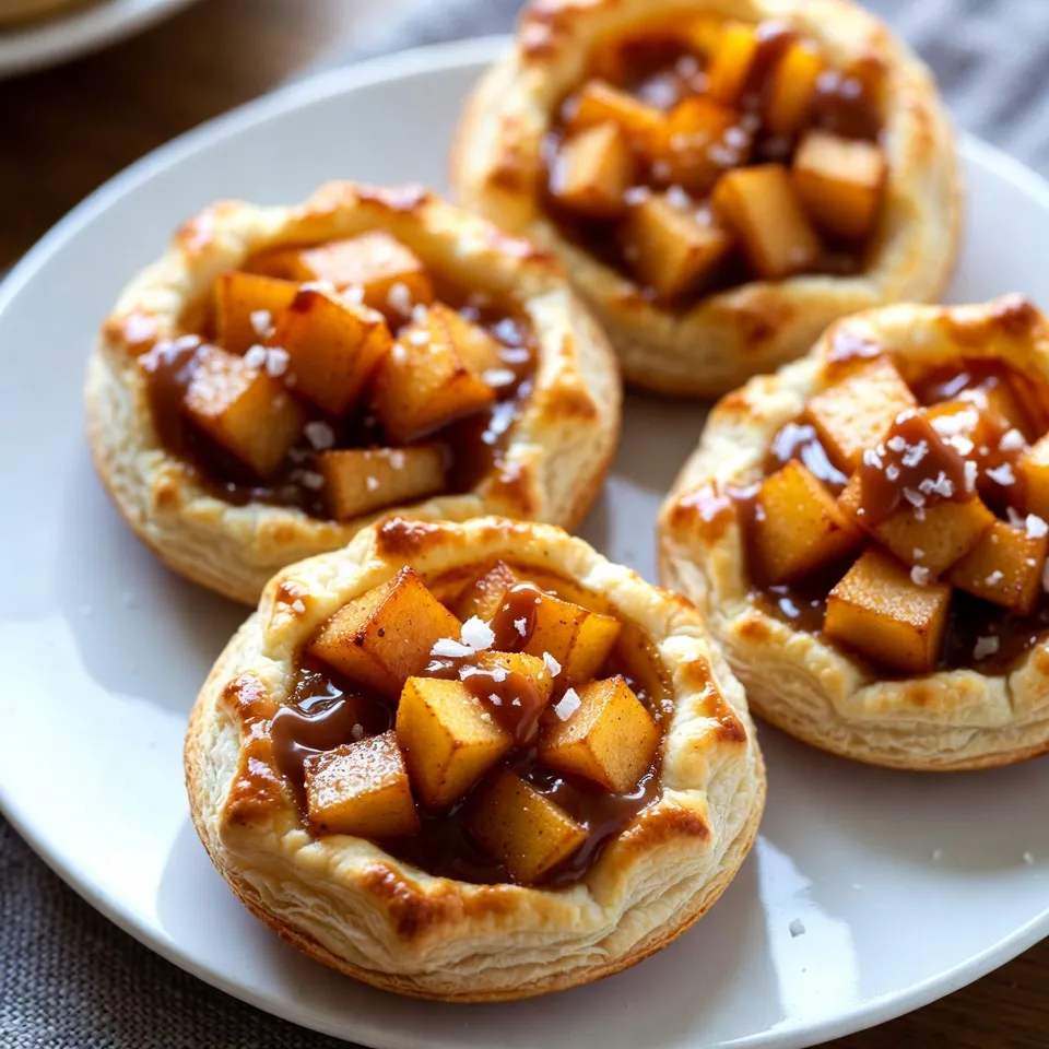 Gesalzene Karamell-Apfel-Handpasteten Lecker Genießen