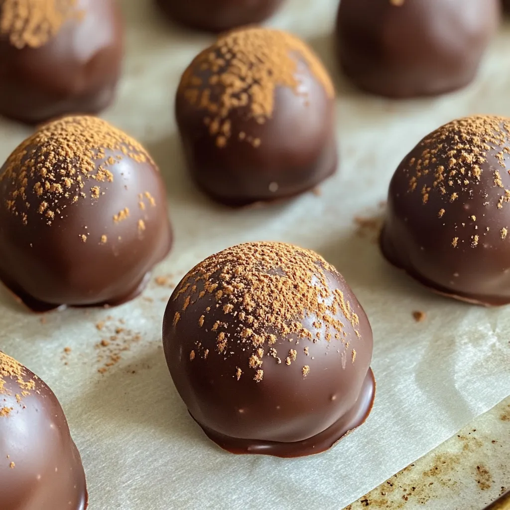 Pumpkin Spice Chocolate Truffles Leckere Prachtstücke