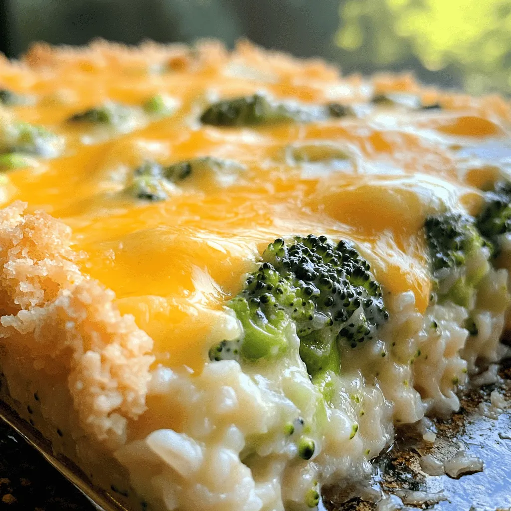 Einfacher Broccoli-Reis-Auflauf für jede Gelegenheit