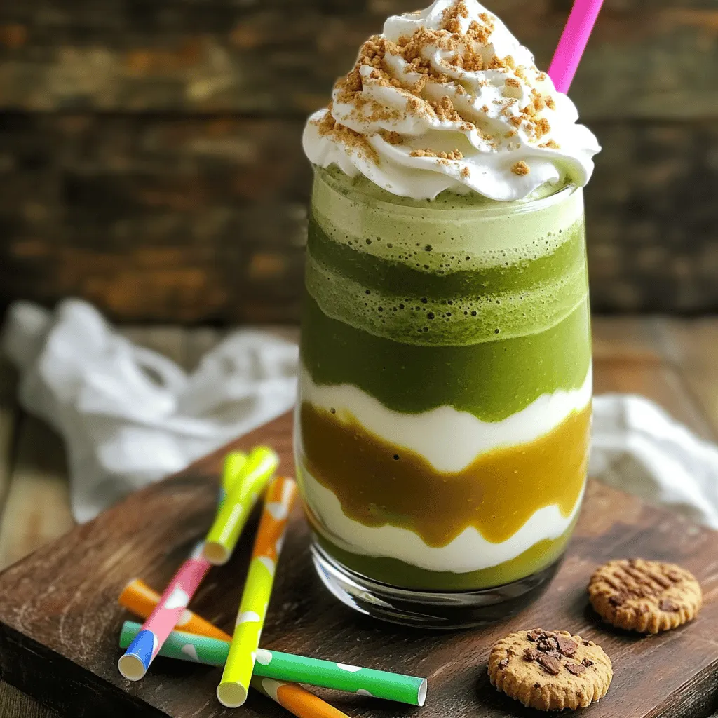Cookies &#038; Cream Matcha Frappe Frisch und Cremig Genießen