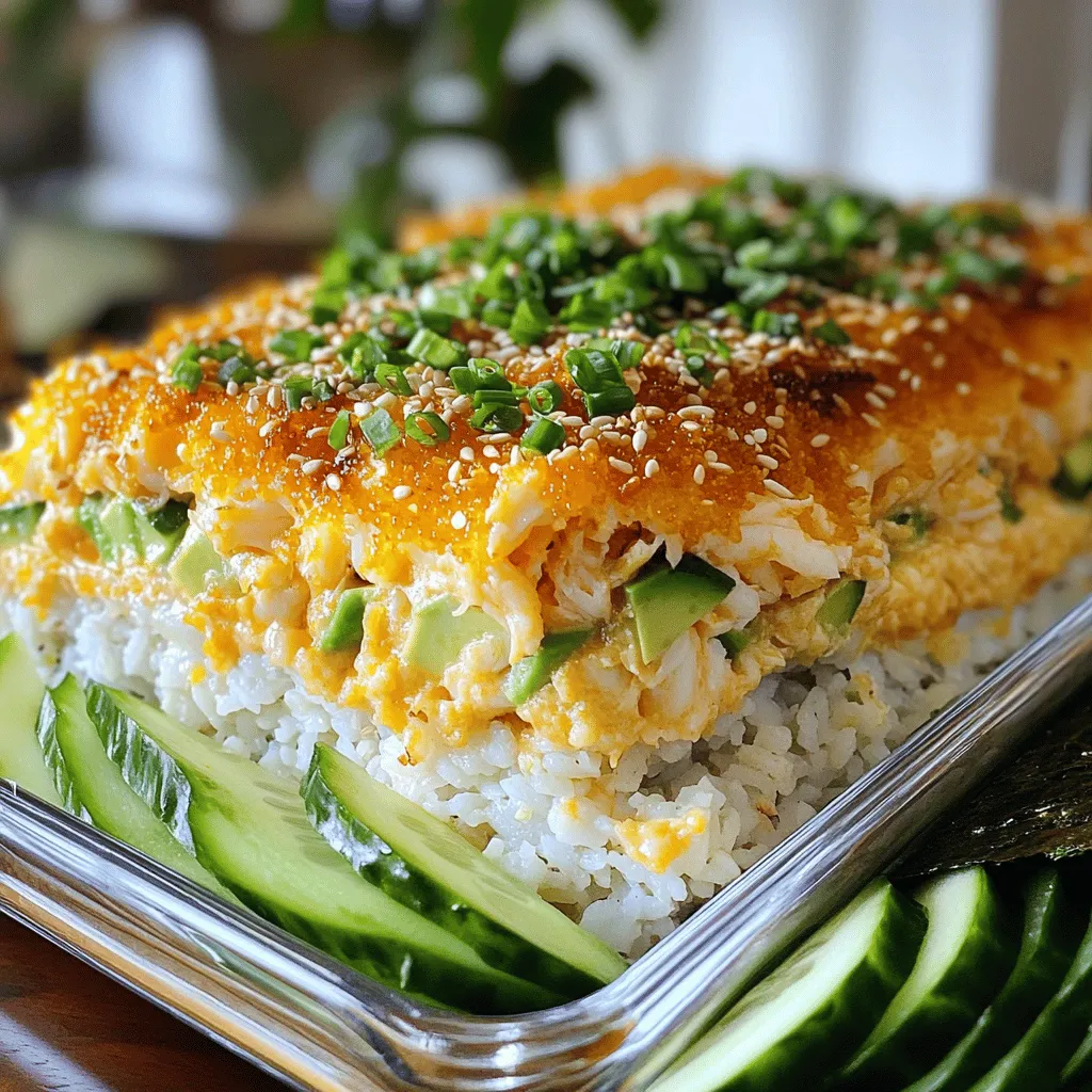 TikTok Sushi Bake Schnell und Lecker Zubereiten