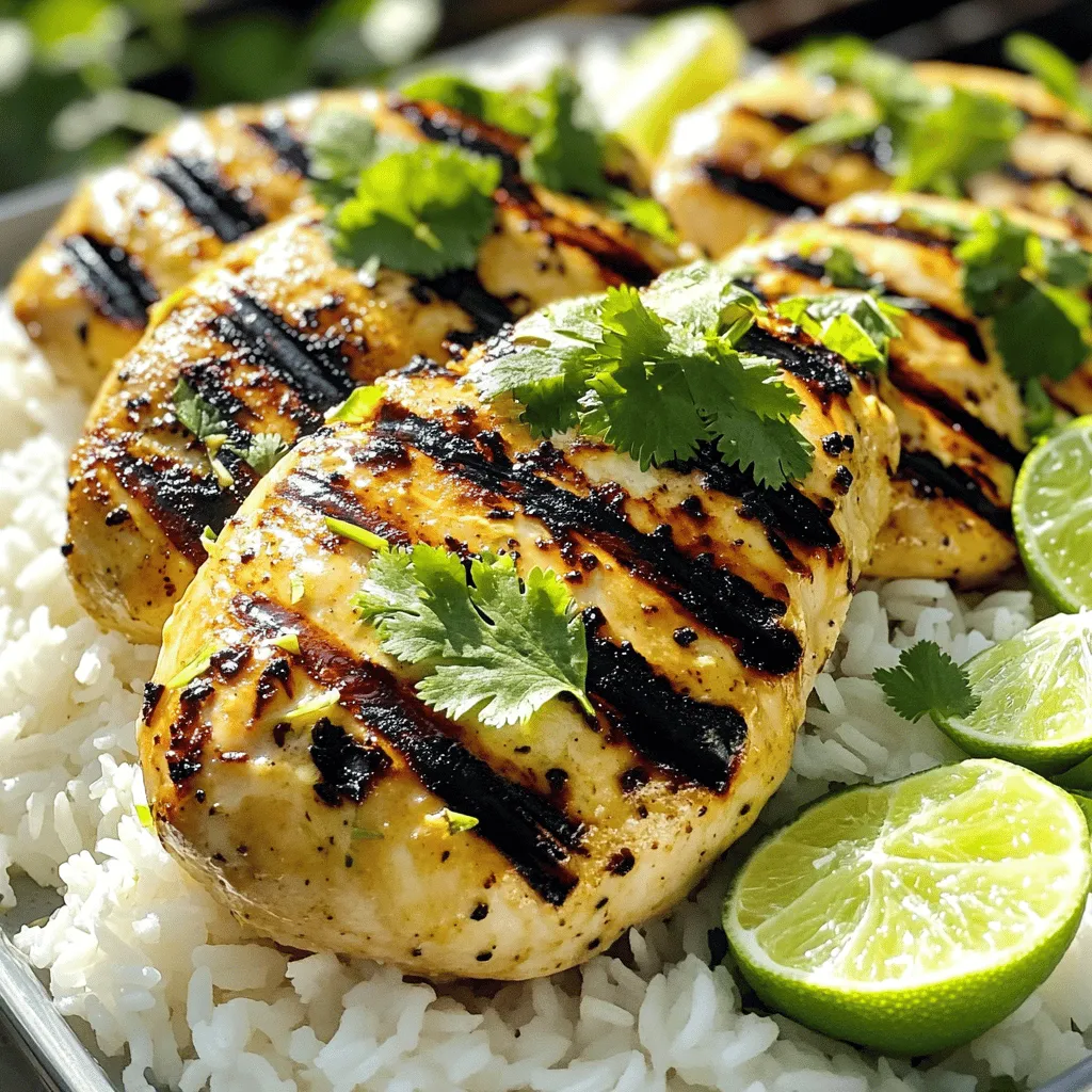 Kokos-Limetten-Hühnchen Frisch und Geschmackvoll Gericht