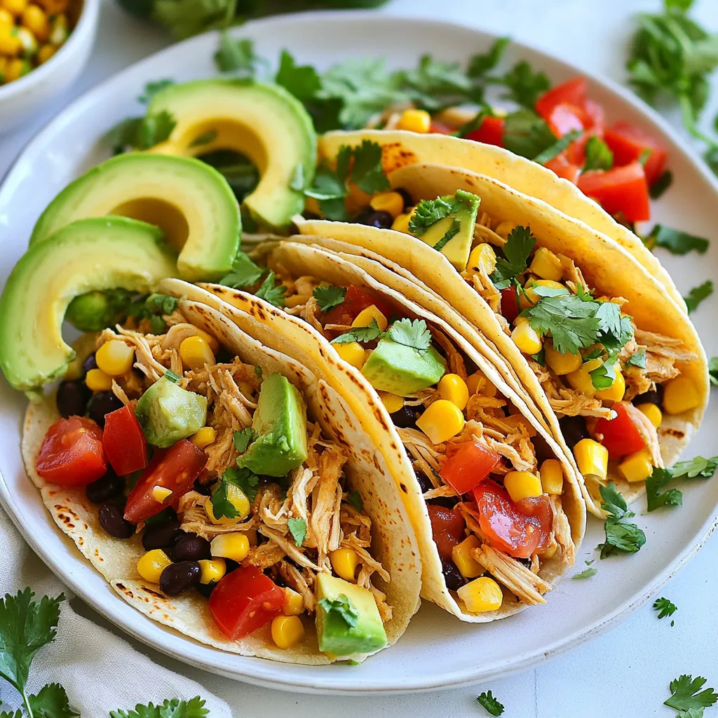 Chipotle Ranch Chicken Tacos Lecker und Einfach