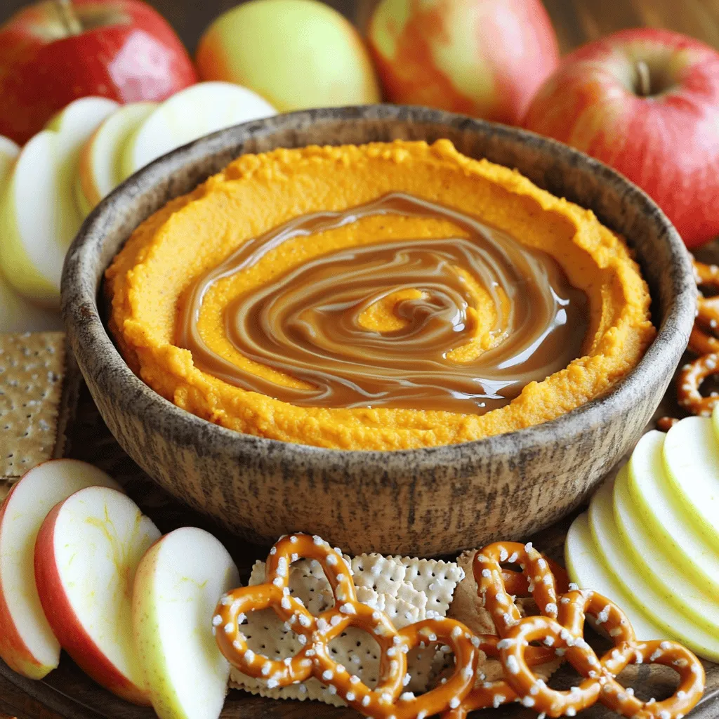 Gewürzter Karamell-Kürbis-Dip Einfach und Schmackhaft