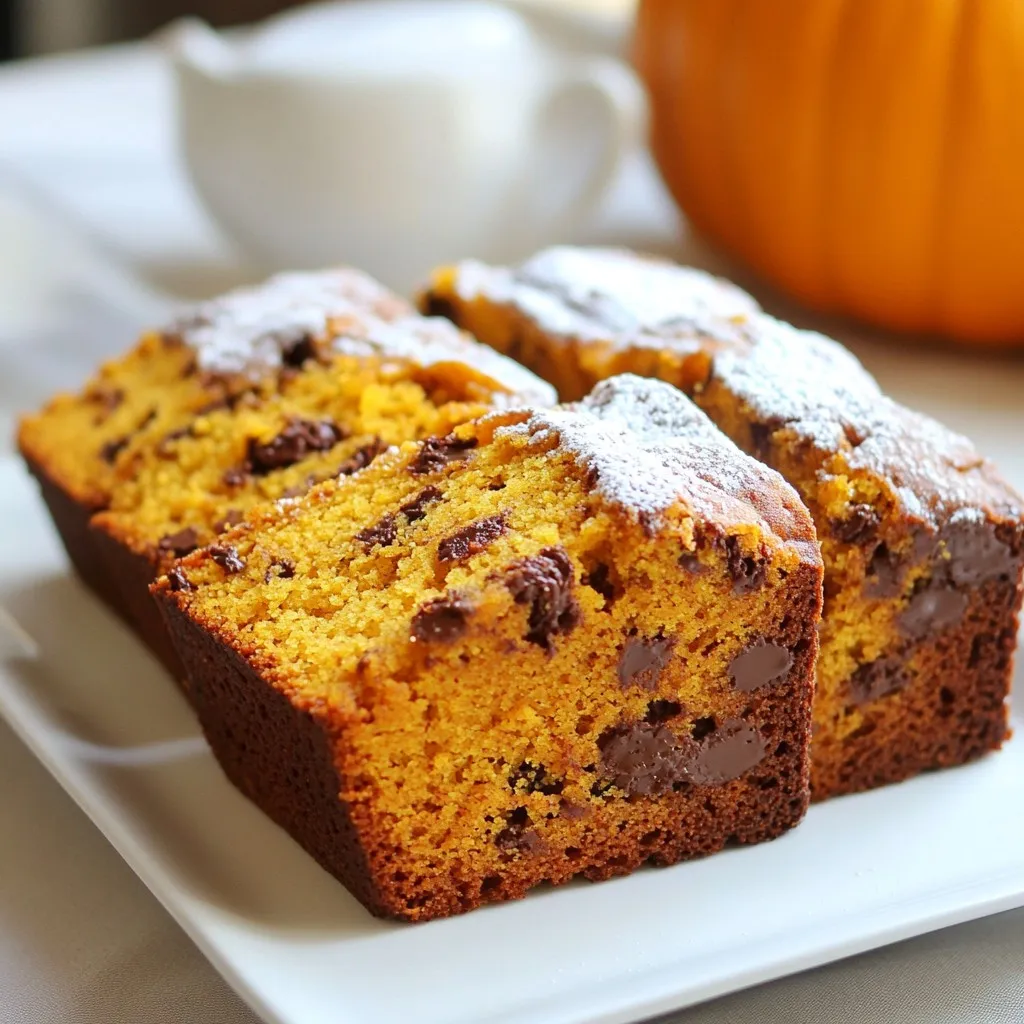 Schokoladenstückchen Kürbiskuchen Einfach und Lecker