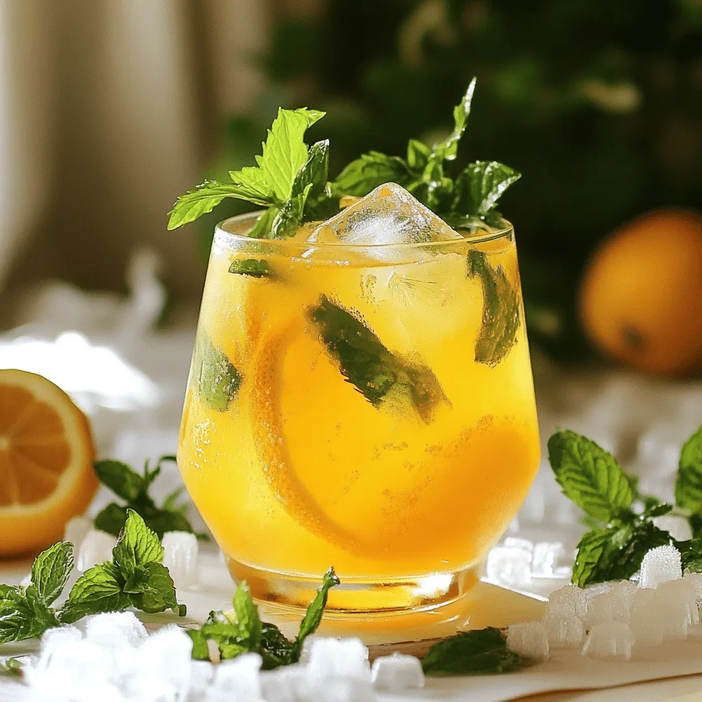 Einfache gefrorene Pfirsich-Limonade Rezept entdecken