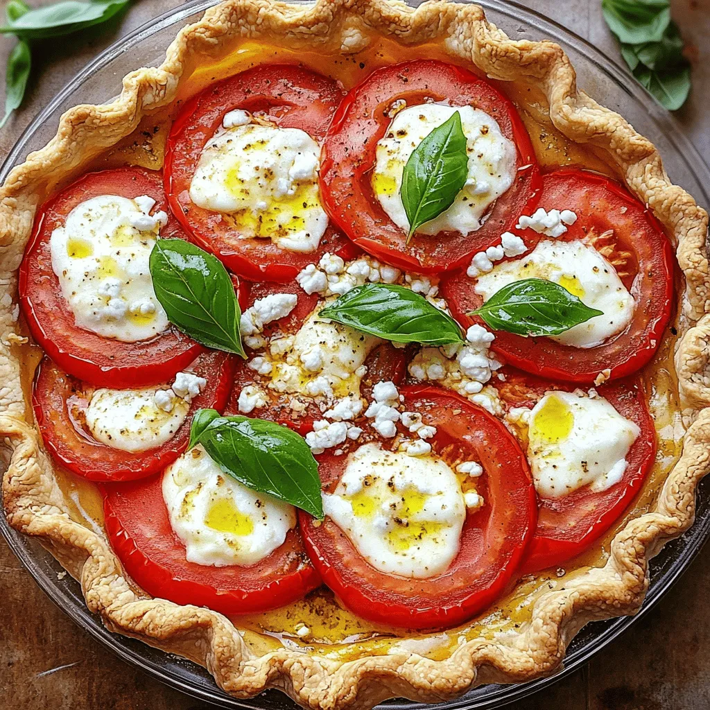 Frischer Tomatenkuchen Lecker und Einfach Zubereiten