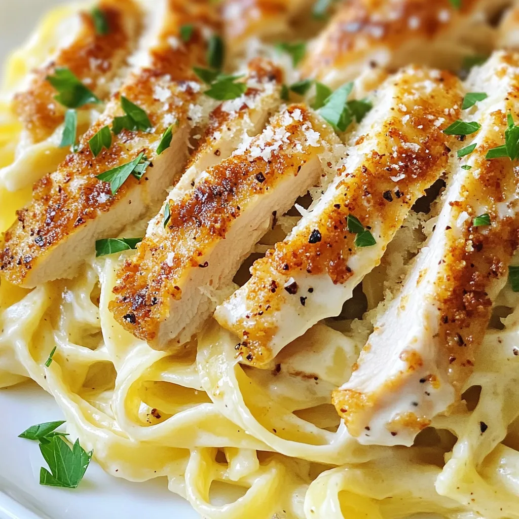 Cajun Chicken Alfredo Köstliches und Cremiges Gericht