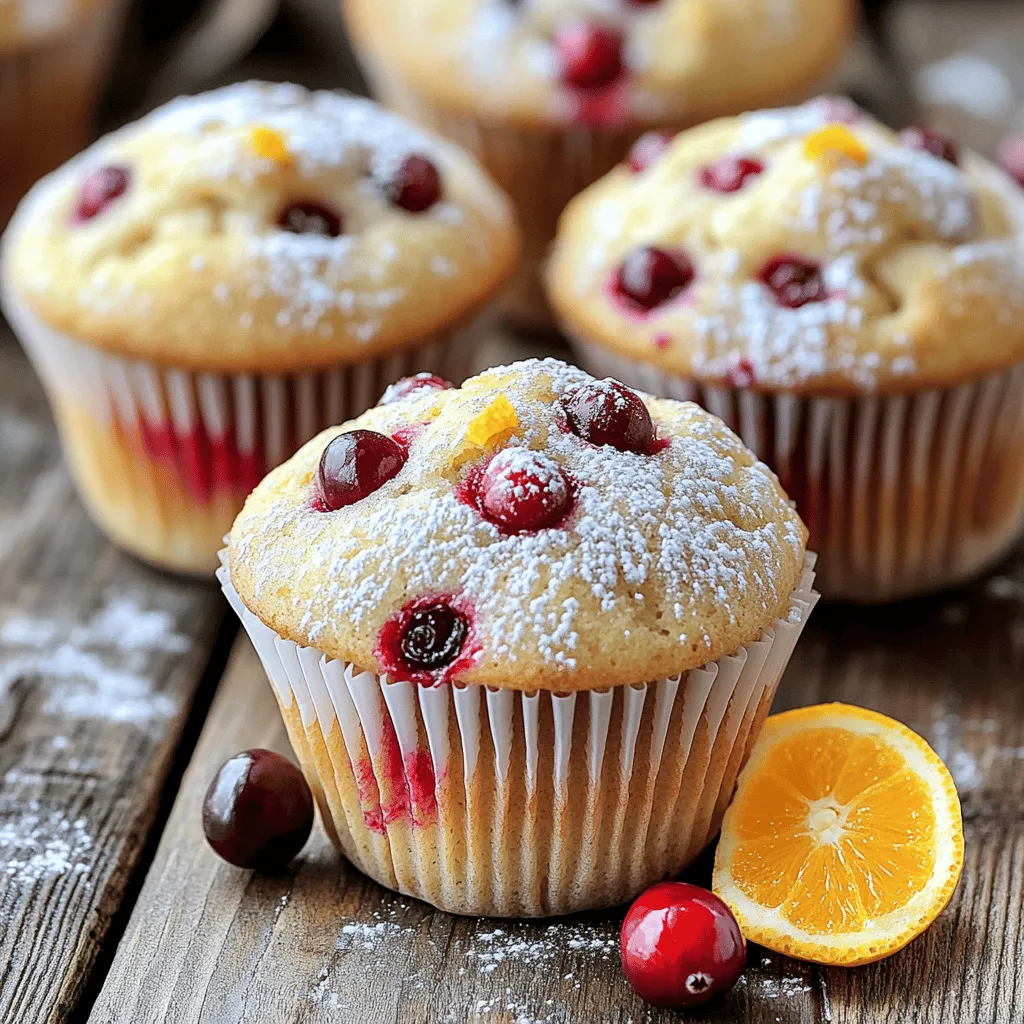 Cranberry Orange Muffins Saftig und Einfach Zubereiten