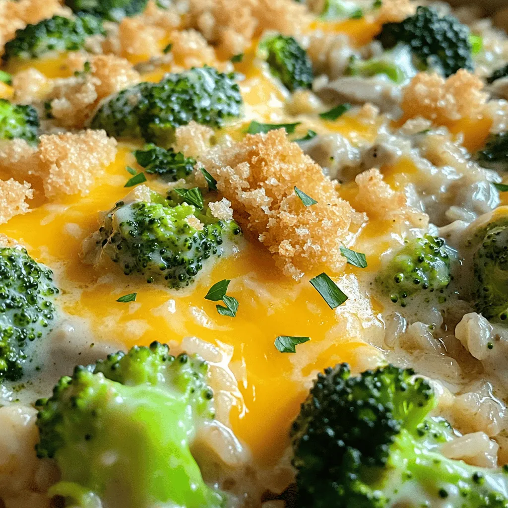 Cheesy Broccoli Rice Casserole Einfache und leckere Mahlzeit
